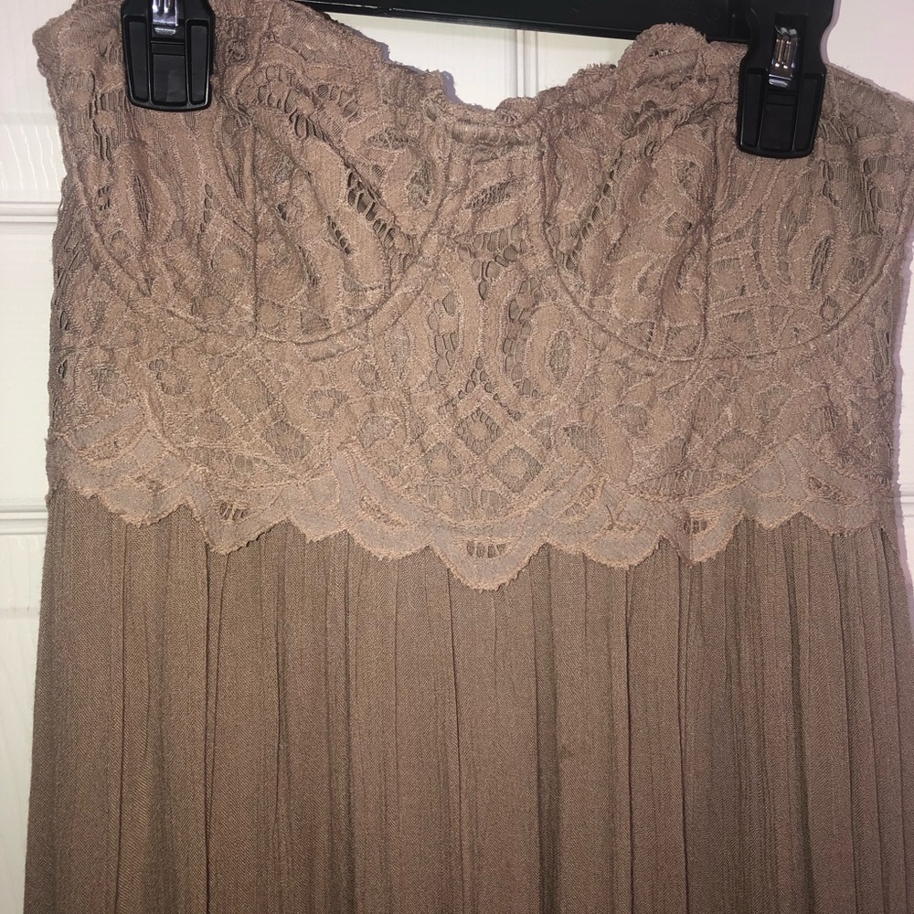 Beautiful NWOT Free People Strapless Dress